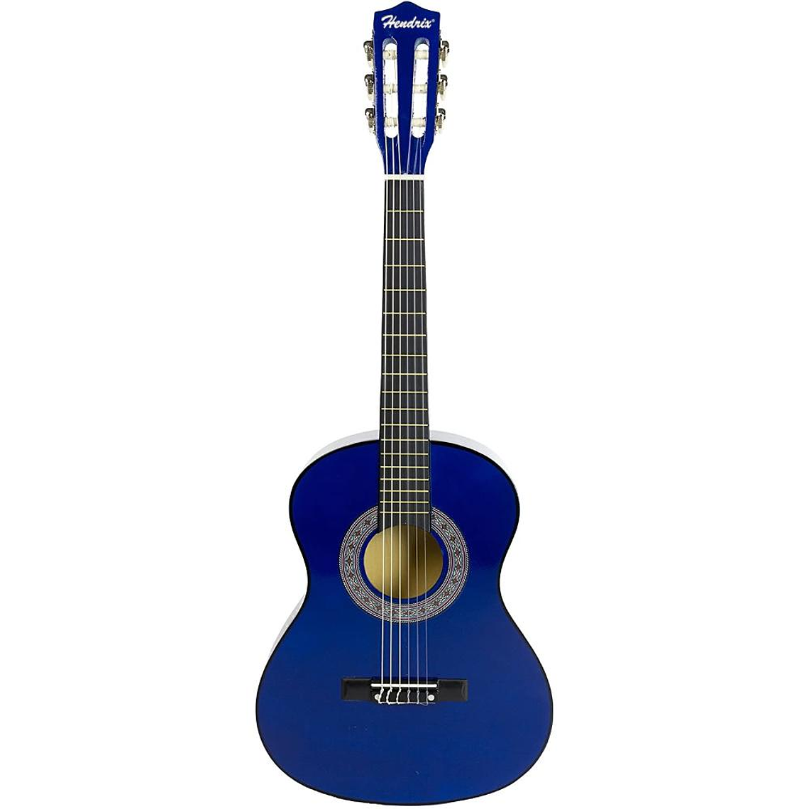 Guitarra acustica 36'' Azul Hendrix HX0022 1