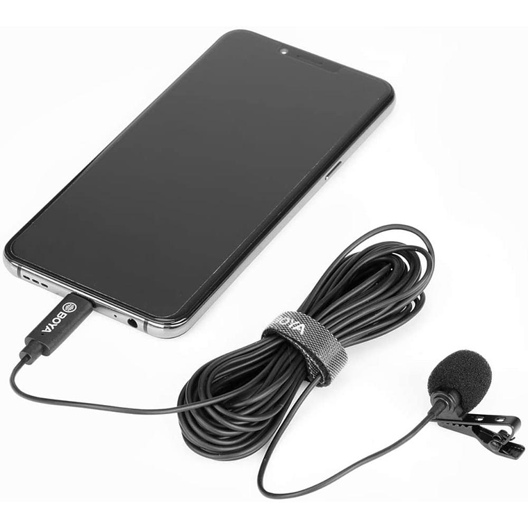 Microfono Solapa Celular USB-C Boya BY-M3 2