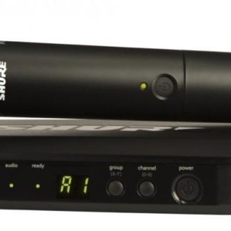 Microfono Inalambrico de mano Shure BLX24/PG58 2