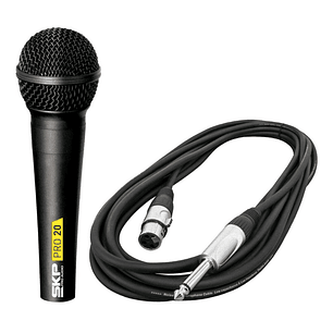 Microfono Vocal Dinamico SKP PRO-20