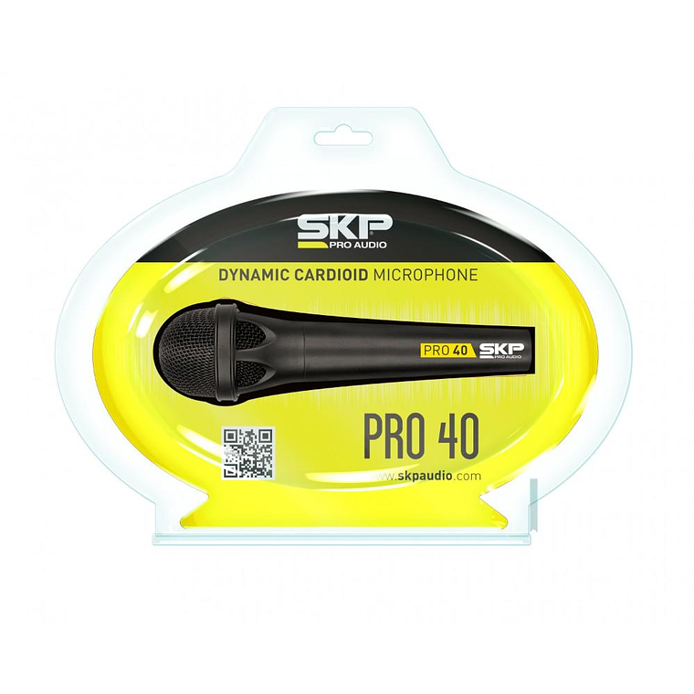 Microfono Vocal Dinamico SKP PRO-40 3