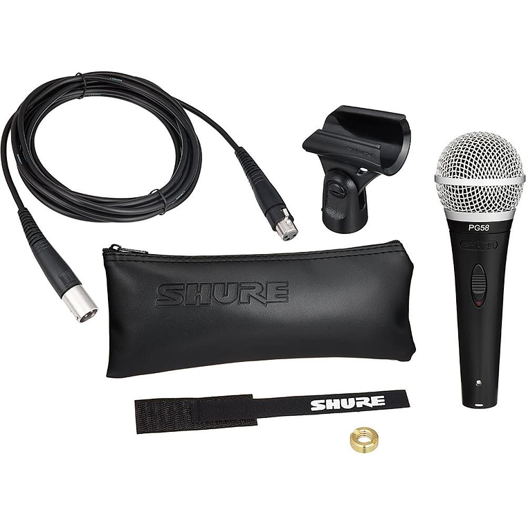 Microfono Vocal Dinamico Shure PG58 2