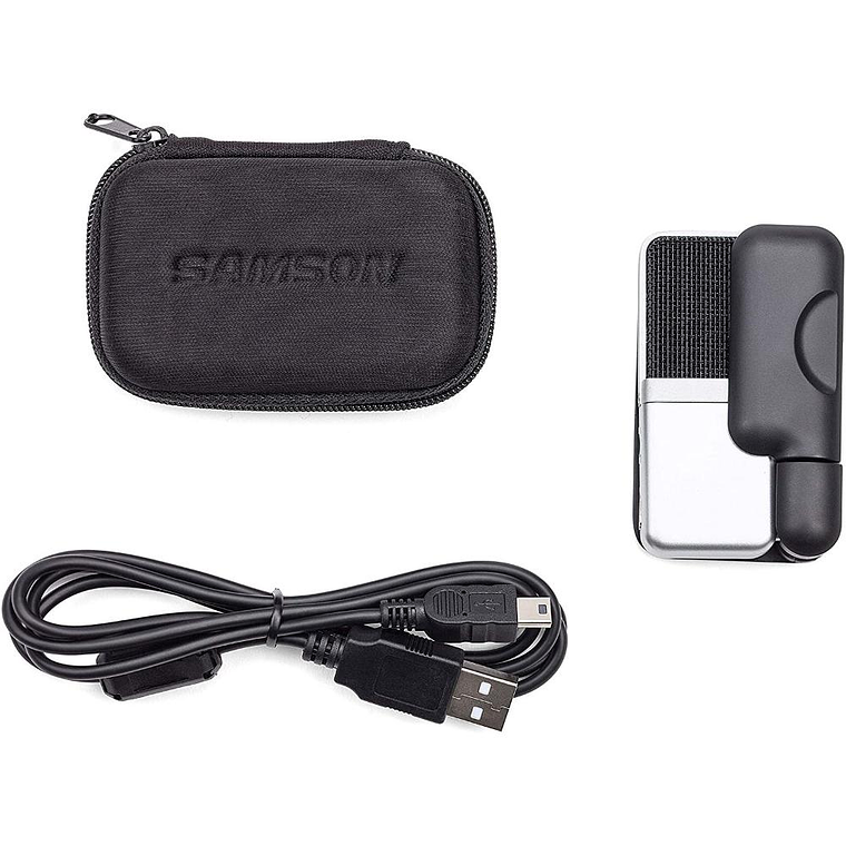 Microfono condensador portable Samson GO MIC USB 4