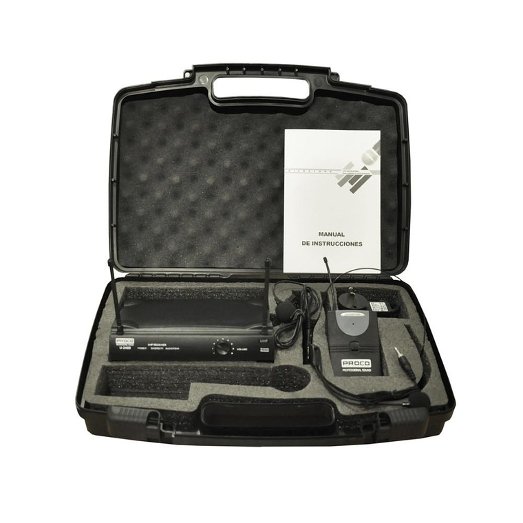 Microfono de Solapa + Cintillo Proco U-2400H 2