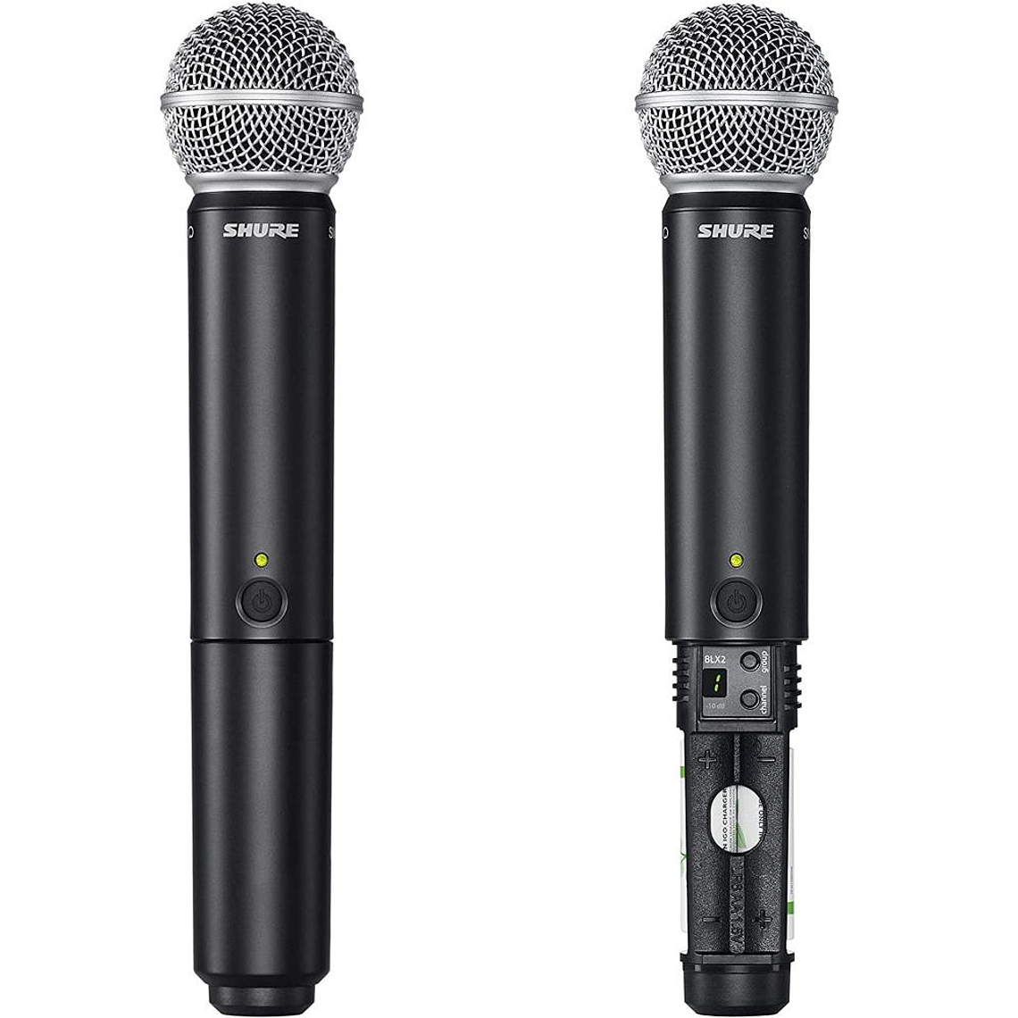 Microfono inalambrico de mano doble Shure BLX288/SM58-J10 2