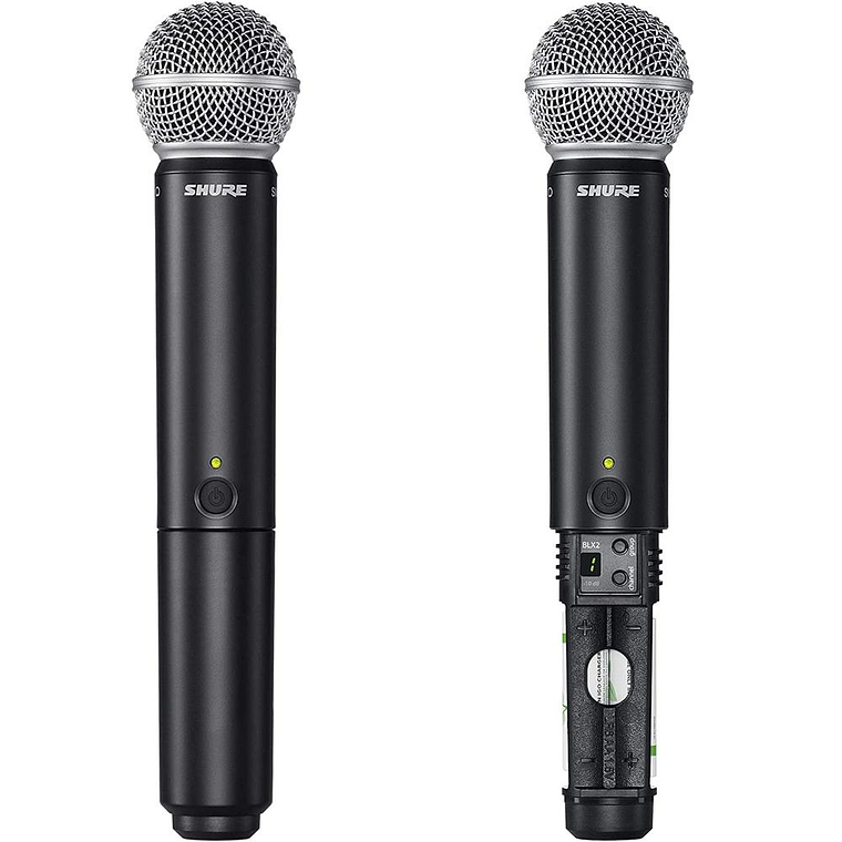 Microfono inalambrico de mano doble Shure BLX288/SM58-J10 2