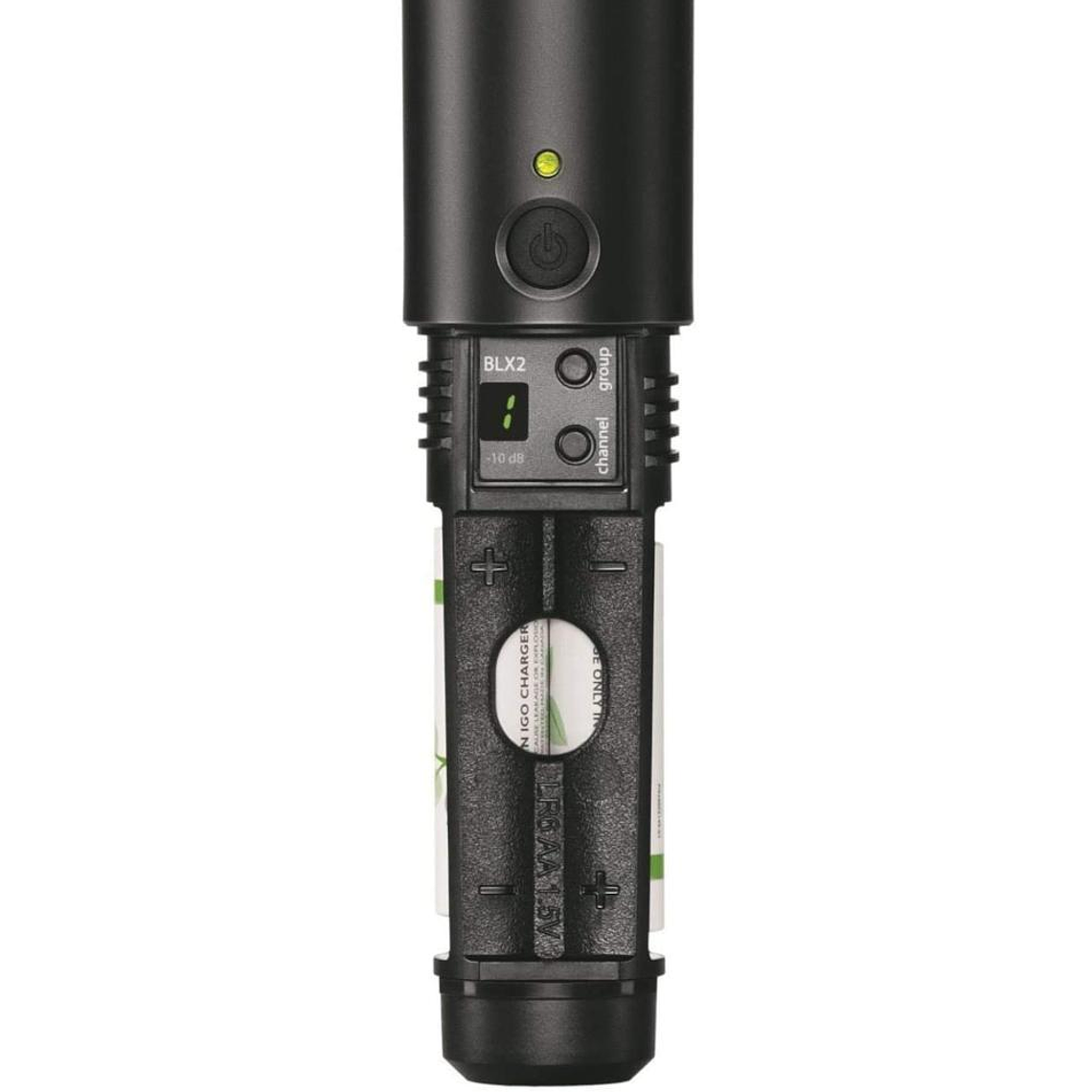 Microfono inalambrico de mano doble Shure BLX288/SM58-J10 3