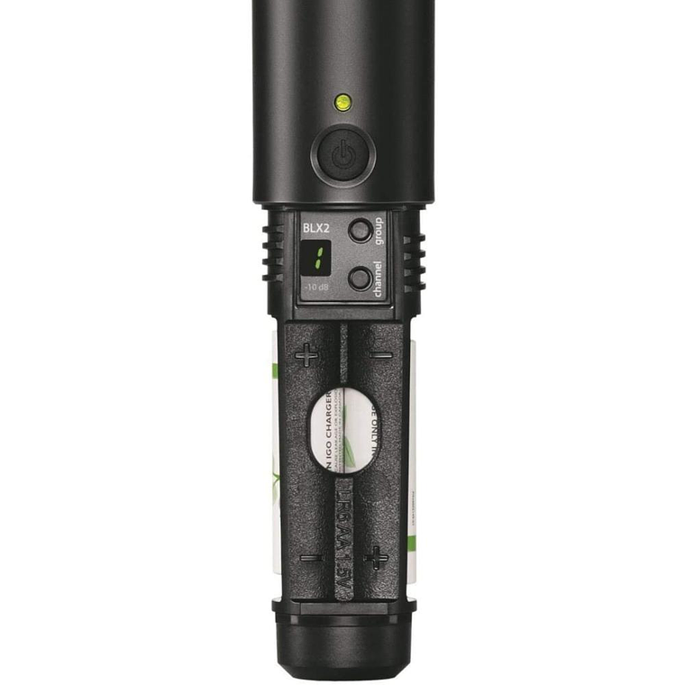 Microfono inalambrico de mano doble Shure BLX288/SM58-J10 3
