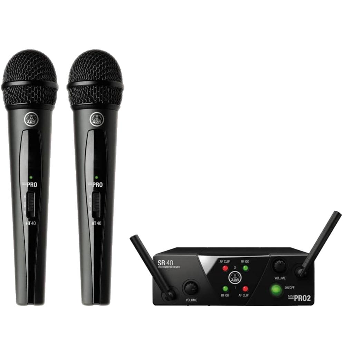 Microfono inalambrico doble AKG WMS40 Mini Dual 1