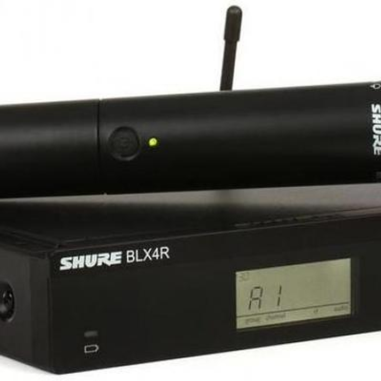 Microfono de Mano Rackeable Shure BLX24R/B58-K12 1