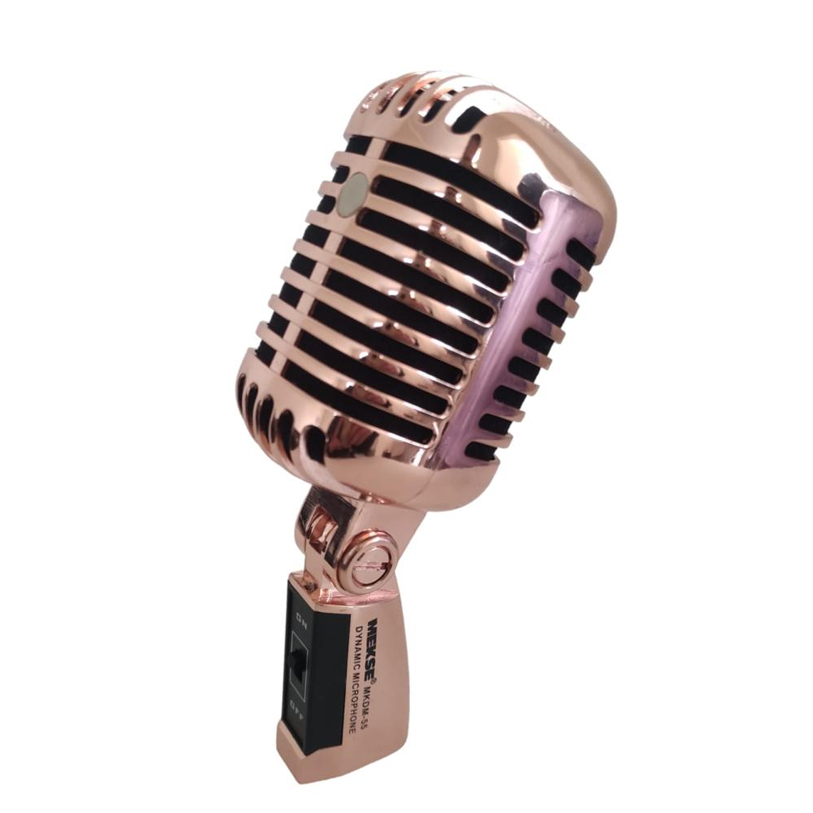 Microfono vocal vintage Mekse MKDM-55 Gold 1