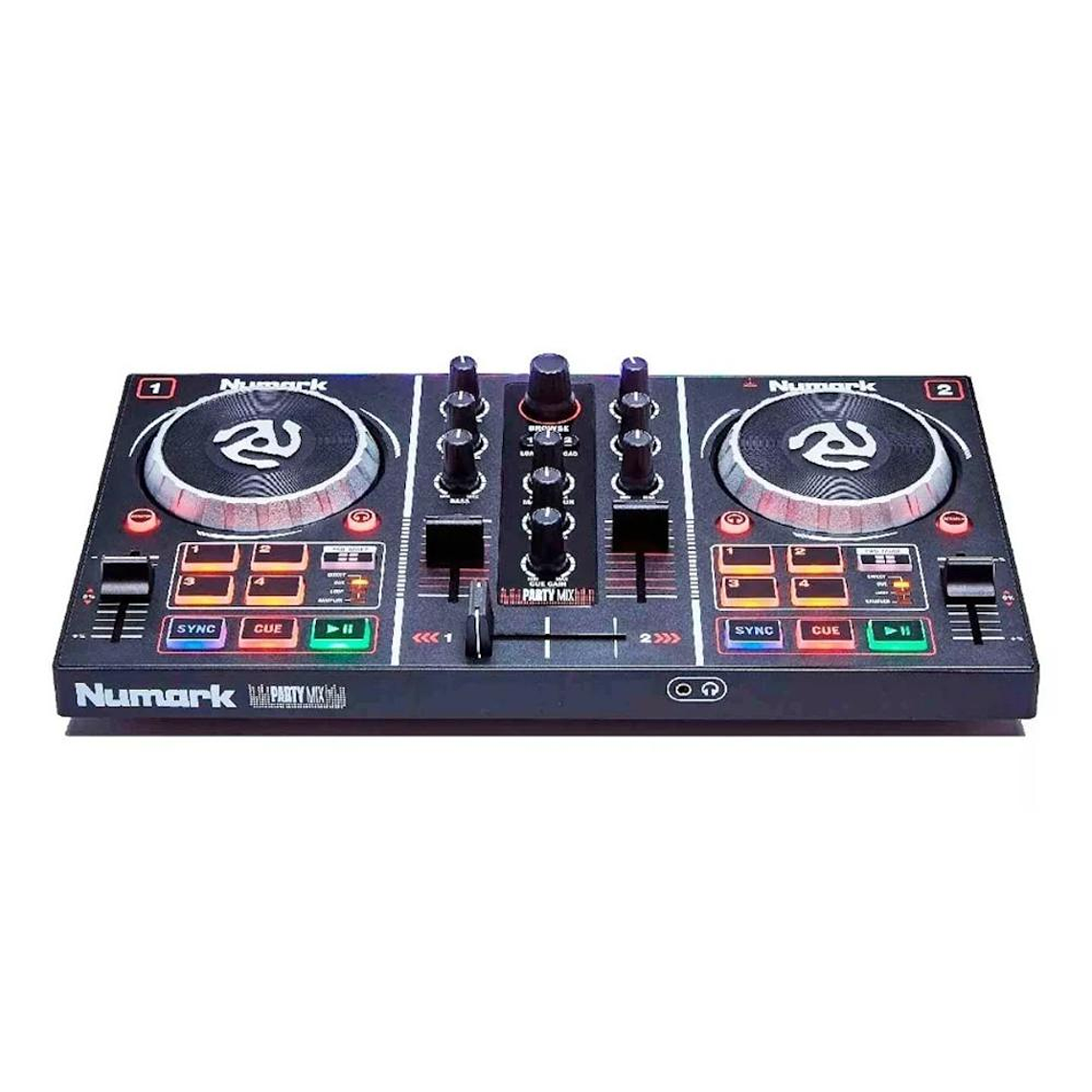 Mini Controlador de DJ Numark Party Mix 2