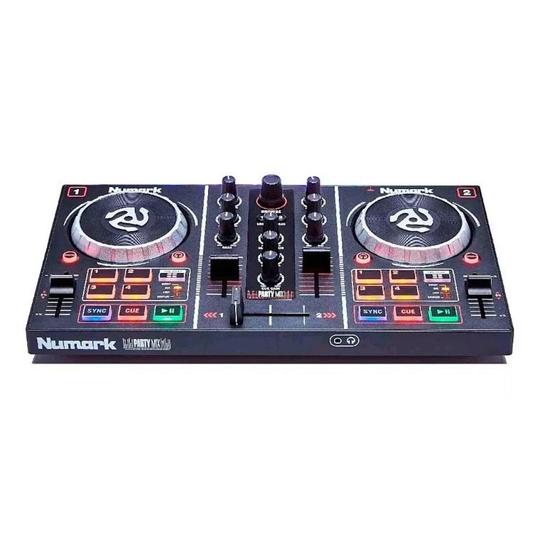 Mini Controlador de DJ Numark Party Mix 2