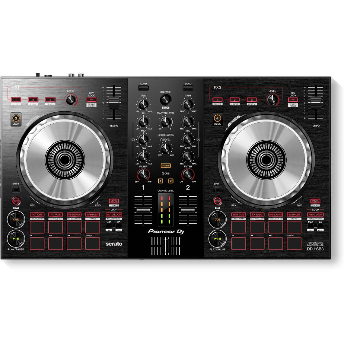 Mini Controlador de DJ Pioneer DJ DDJ-SB3 1