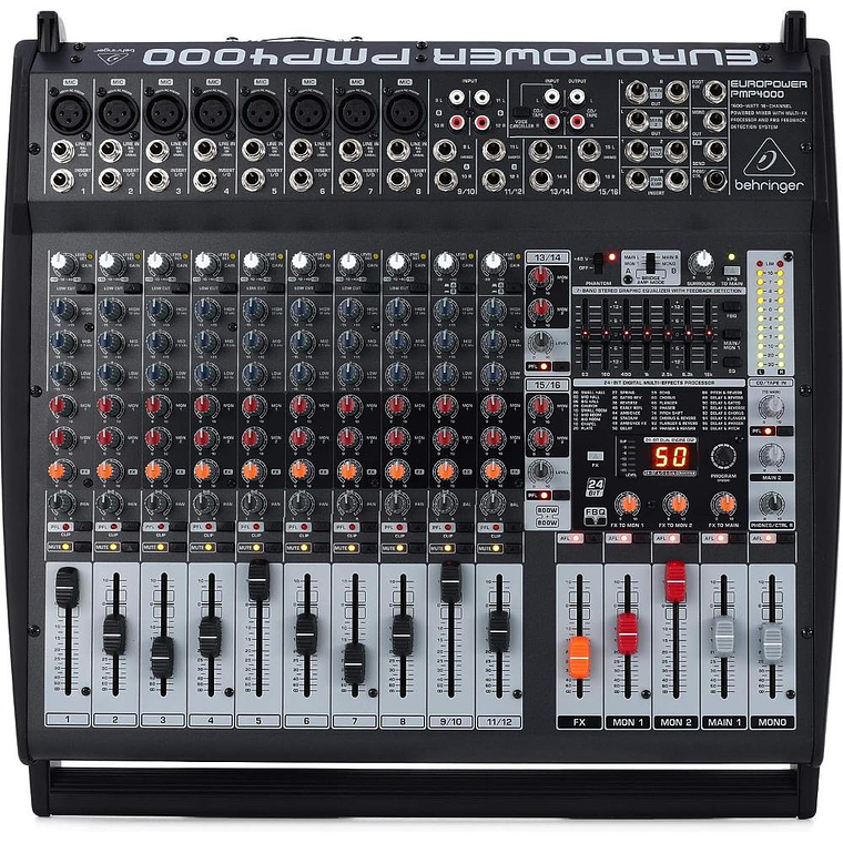 Mixer Amplificado 16 Canales Behringer Europower PMP4000 1