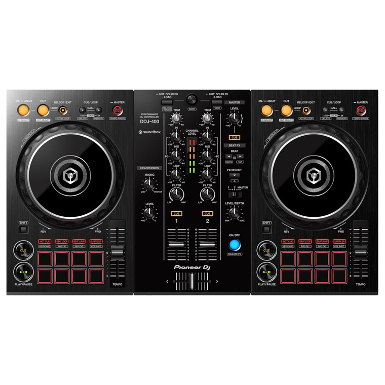 Mini Controlador de DJ Pioneer DJ DDJ-400 1