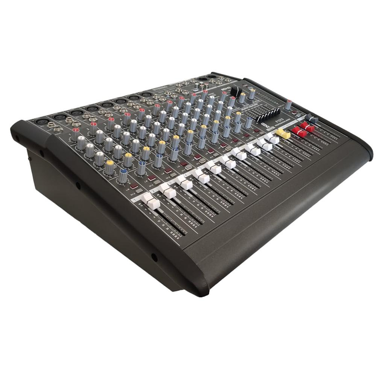 Mixer Amplificado 12 Canales Aurax F1213 3