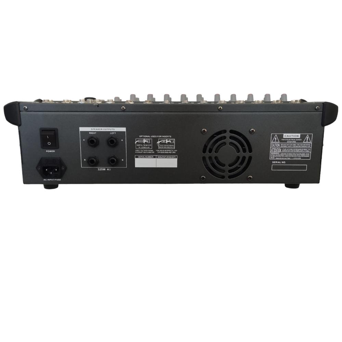 Mixer Amplificado 12 Canales Aurax F1213 4