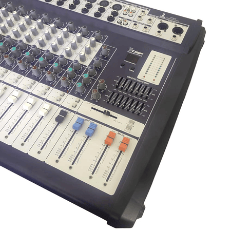 Mixer Amplificado 16 Canales Aurax E1216