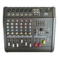 Mixer Amplificado 6 canales AKC KC-606 - Miniatura 1