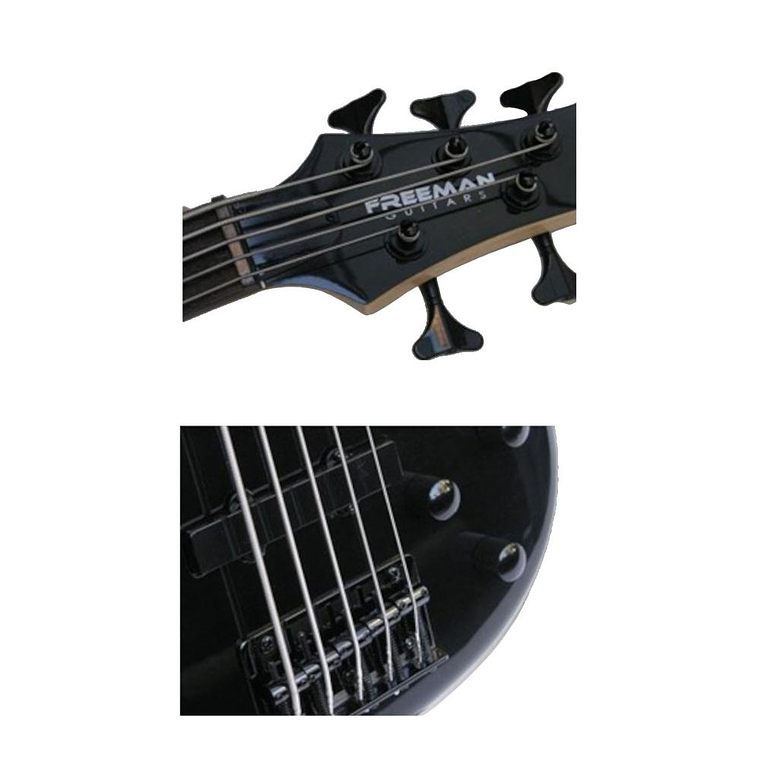 Bajo Electrico 5 cuerdas Freeman FREB705 BK 2