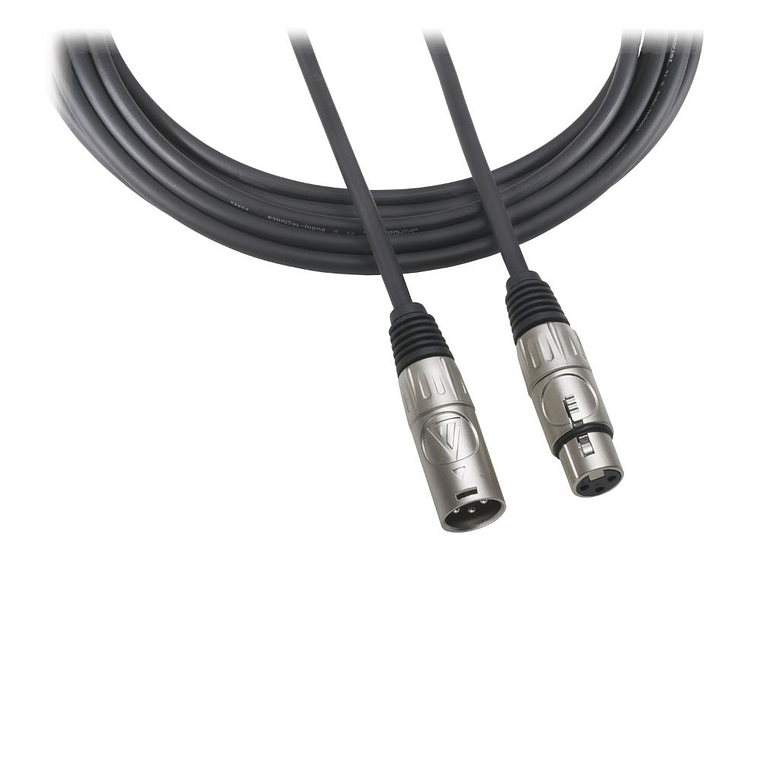 Cable Microfono XLR 3mts Audiotechnica AT8313-10 1