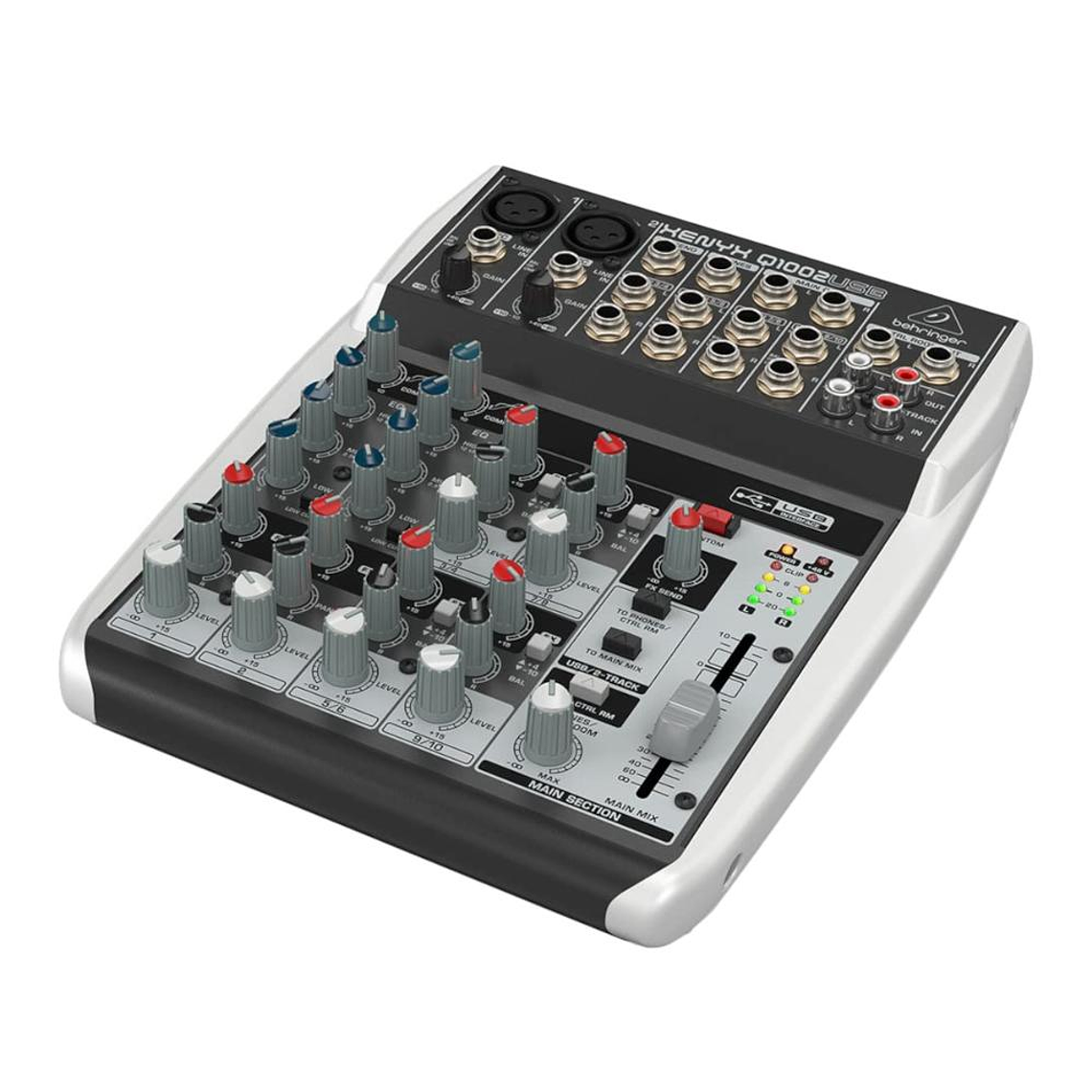 Mixer Analogo 10 canales Behringer Xenyx Q1002USB 2