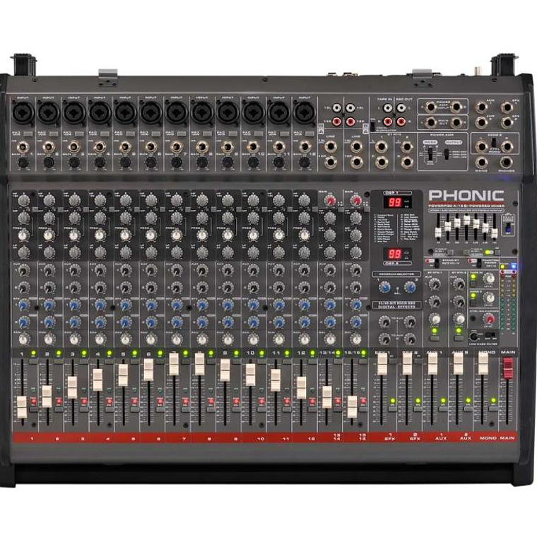 Mixer Amplificado Phonic Powerpod K-16 2