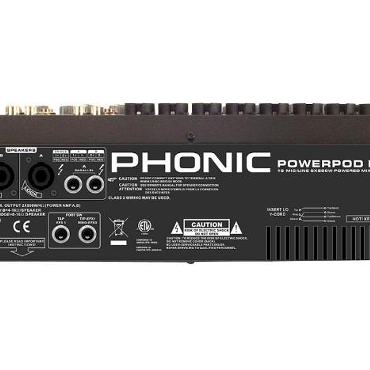 Mixer Amplificado Phonic Powerpod K-16 3