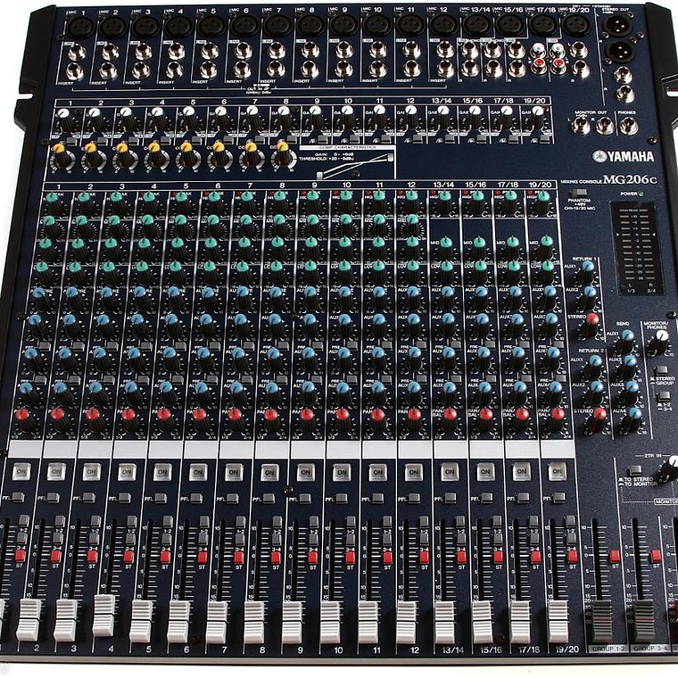 Mixer Analogo 20 canales Yamaha MG206C 2