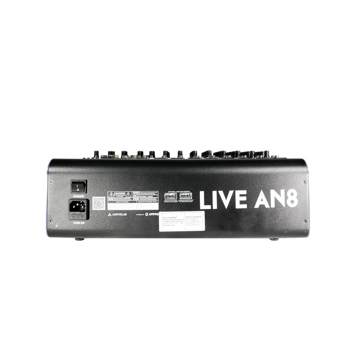 Mixer Analogo 8 canales Audiolab LIVE AN8 4