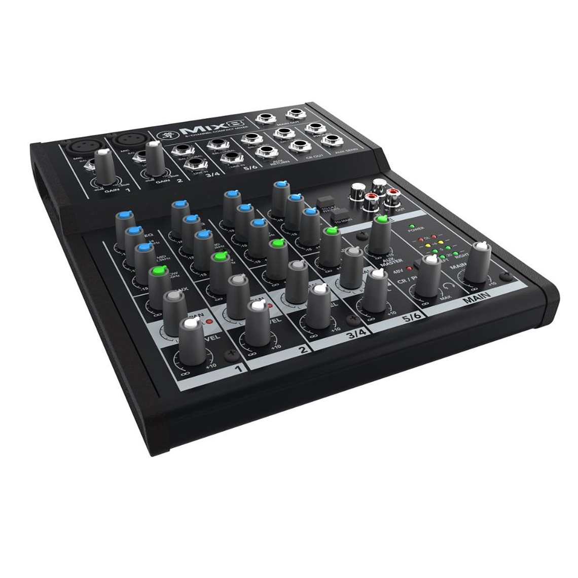 Mixer Analogo 8 canales Mackie Mix8 2