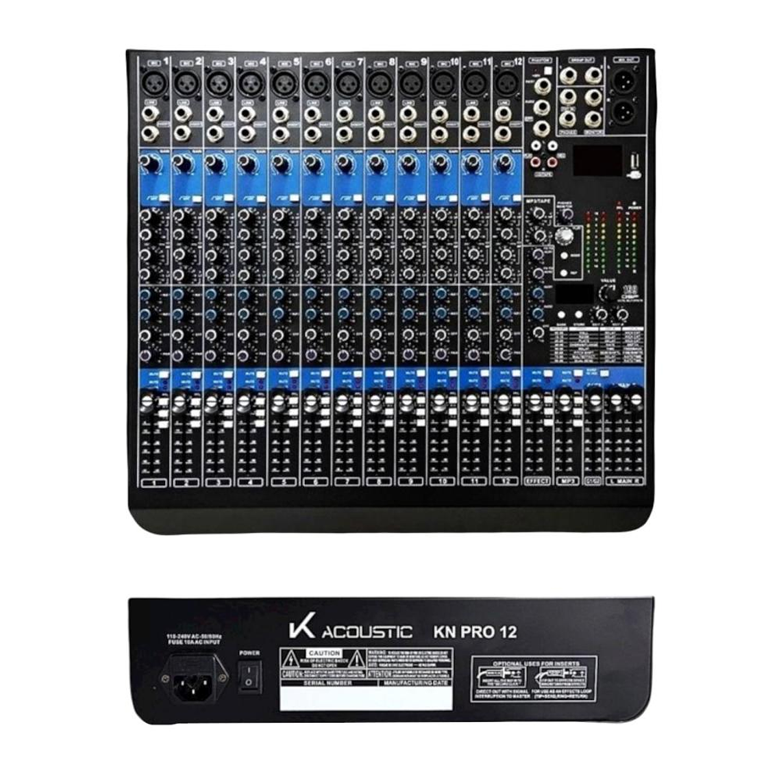 Mixer Analogo K-Acoustic KN PRO12 1