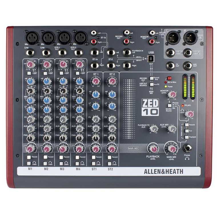 Mixer Analogo Allen & Heath ZED-10 1