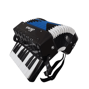 Acordeon Infantil 17 Notas Nutech 5411 Negro