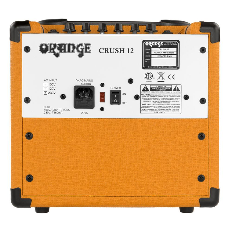 Amplificador Combo Guitarra Orange Crush 12 4