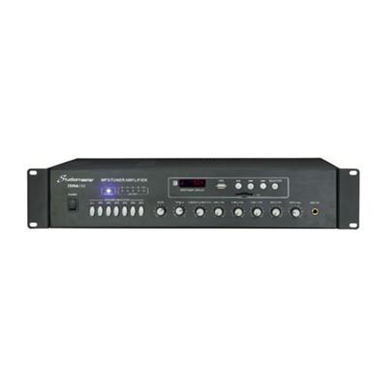 Amplificador de Linea / Mixer Studiomaster ISMA150 1