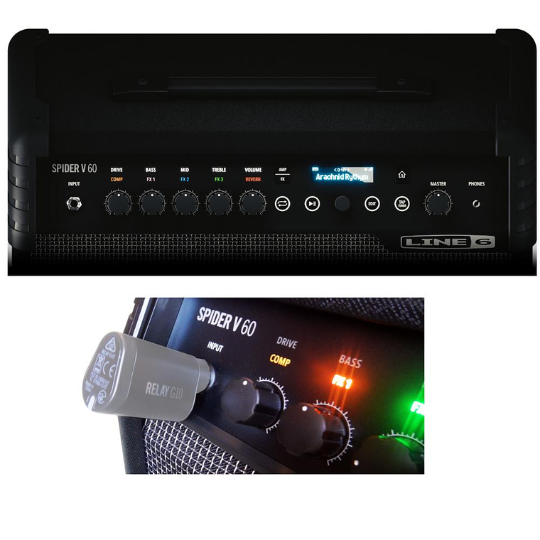 Amplificador Combo Guitarra Line 6 Spider V60 MkII 3