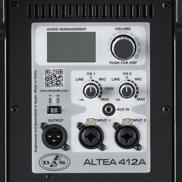Caja Activa Biamplificada DAS AUDIO ALTEA-412A 5