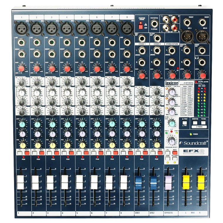 Mixer Analogo SoundCraft EFX8 2