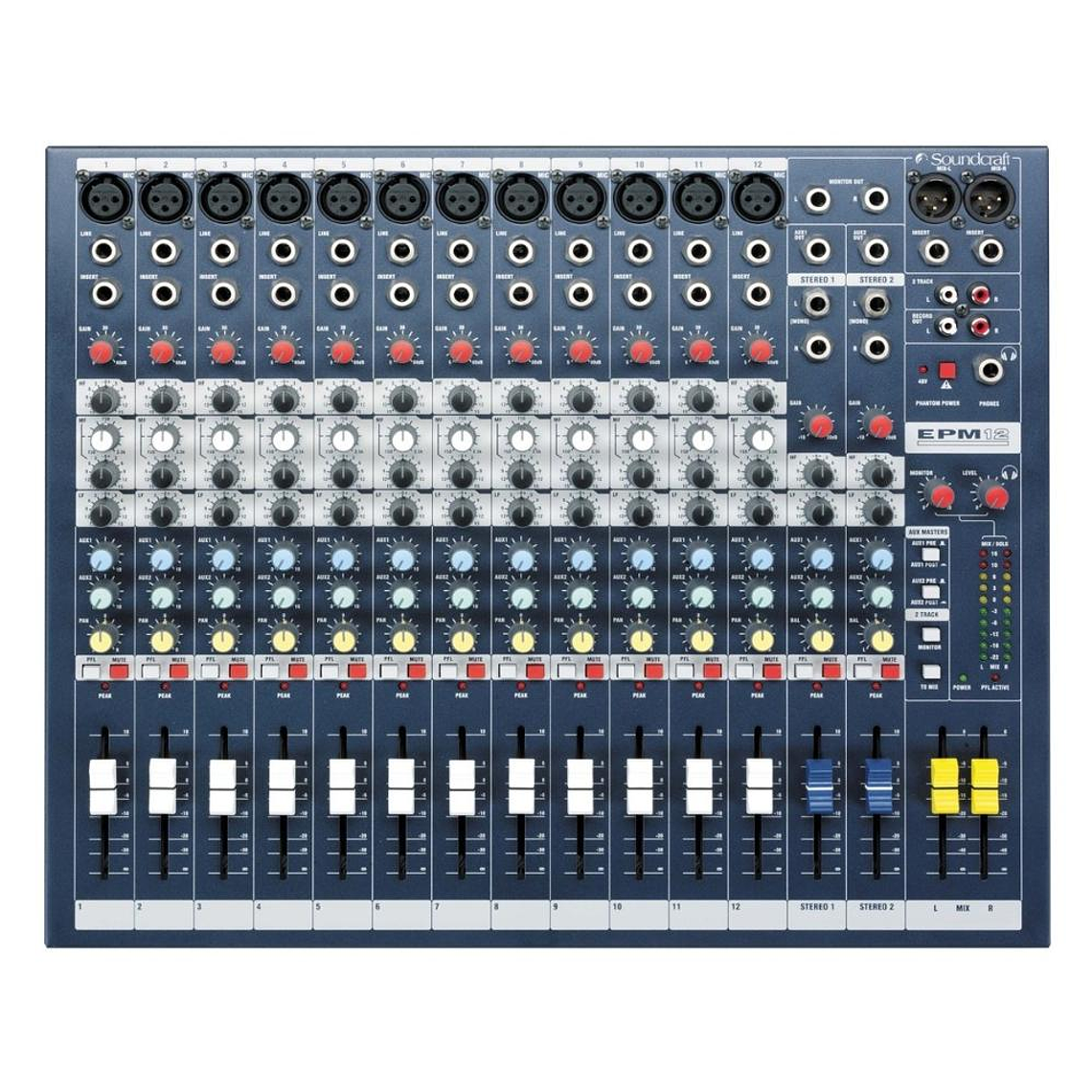 Mixer Analogo Soundcraft EPM12 2