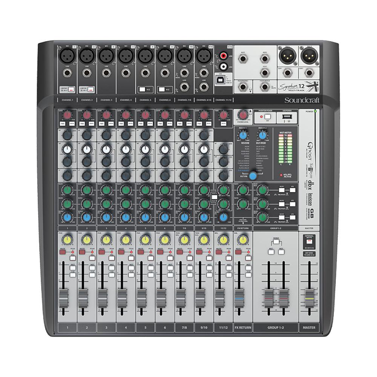 Mixer Analogo Soundcraft Signature 12 MTK 1
