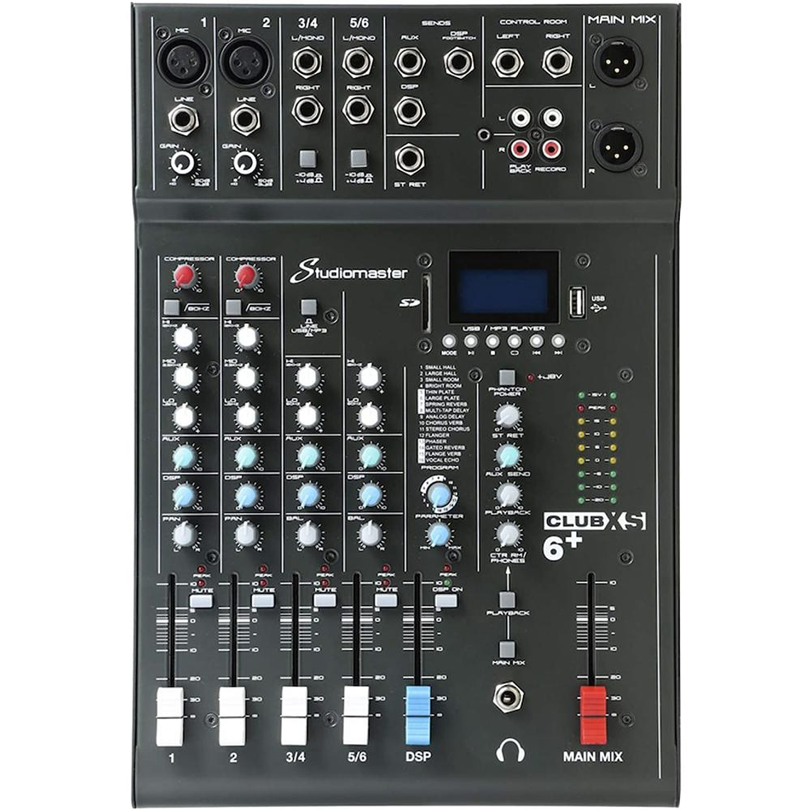 Mixer Analogo Studiomaster Club XS 6+ 1