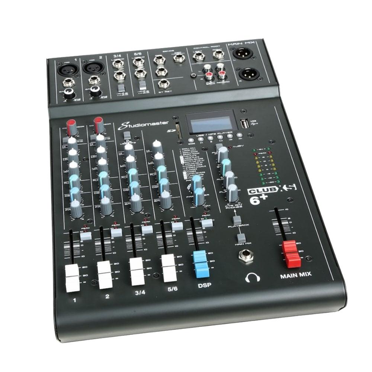 Mixer Analogo Studiomaster Club XS 6+ 2