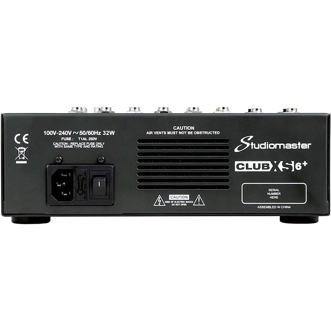 Mixer Analogo Studiomaster Club XS 6+ 4