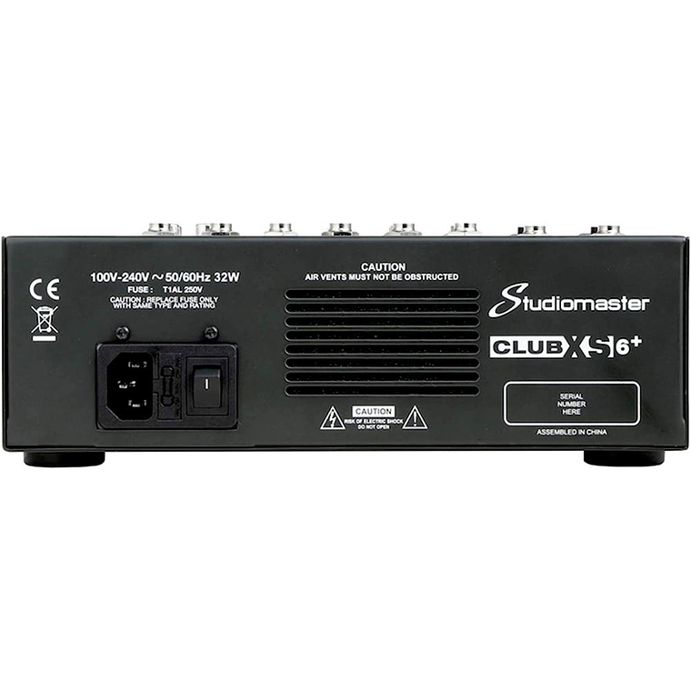 Mixer Analogo Studiomaster Club XS 6+ 4
