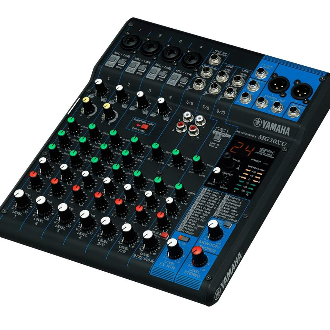 Mixer Analogo Yamaha MG10XU con USB 1