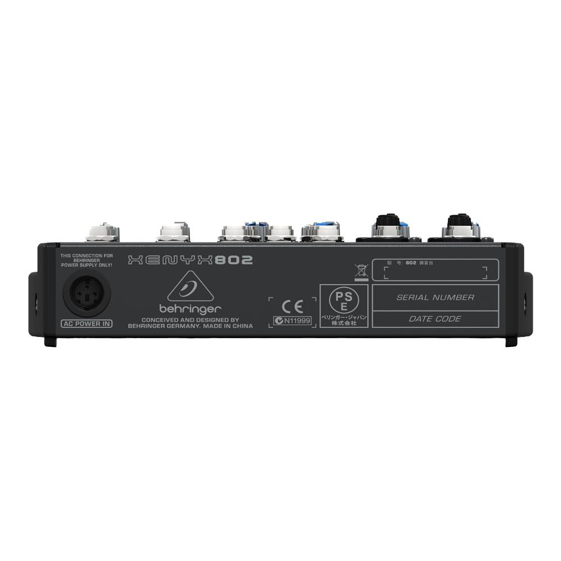 Mixer Analogo de 6 canales Behringer XENYX 802 3