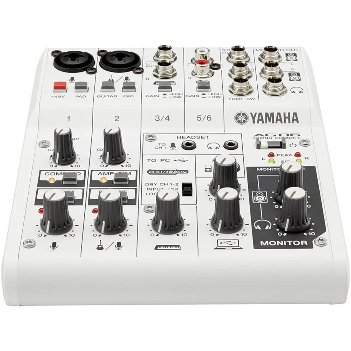 Mixer Analogo con Interfaz USB Yamaha AG06 2
