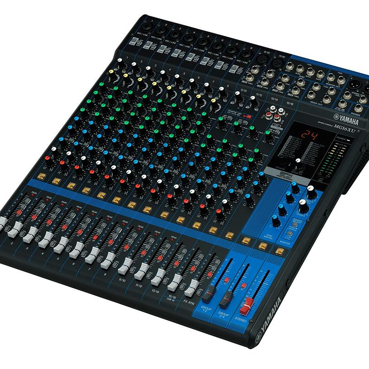 Mixer Analogo Yamaha MG16XU con USB 1
